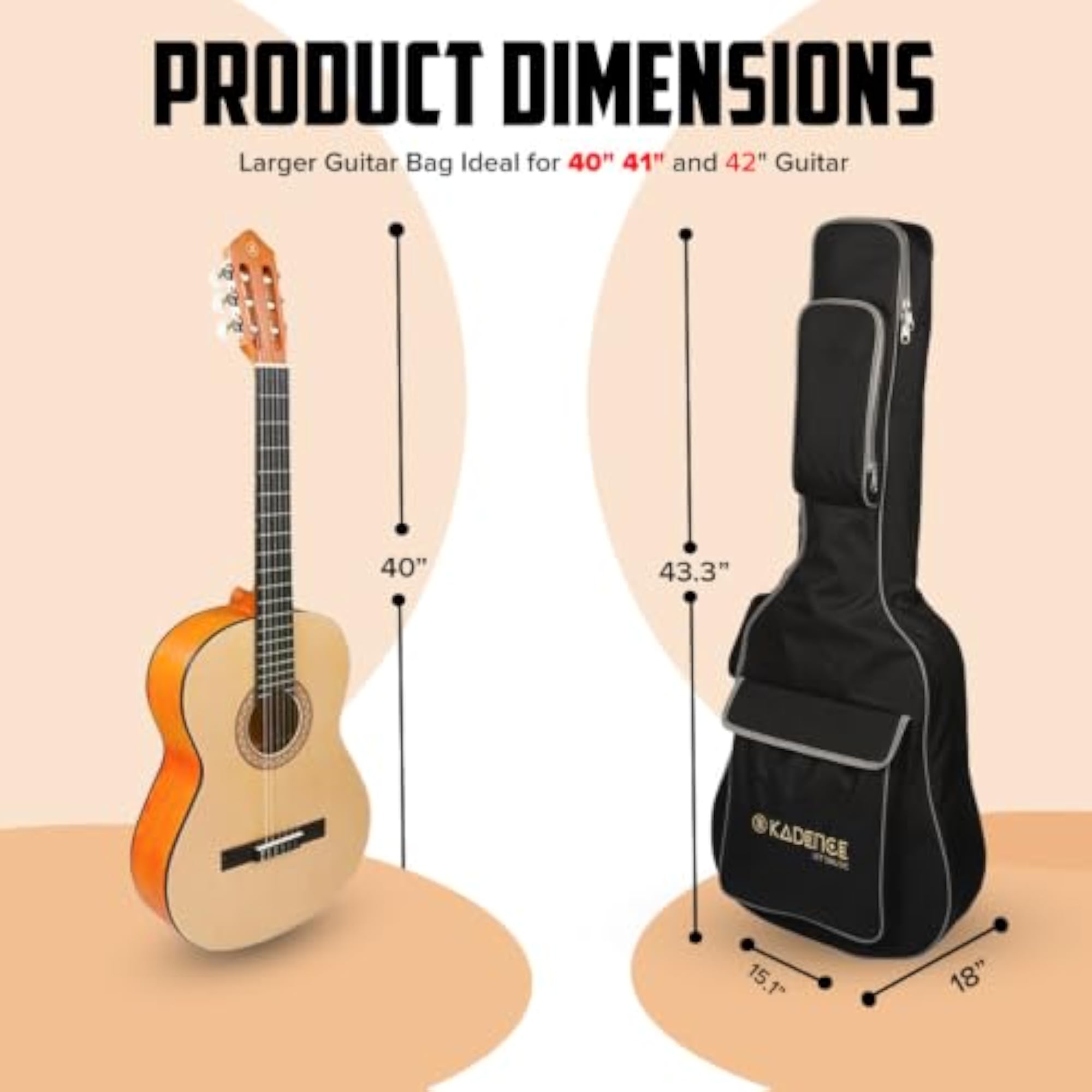 GBAG-PAD Jamming Series Acoustic Guitar Bag
