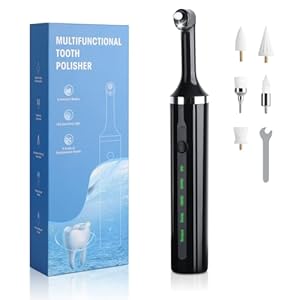 Morfone Multifunktionaler Zahnpolierer Set mit 5 Köpfen