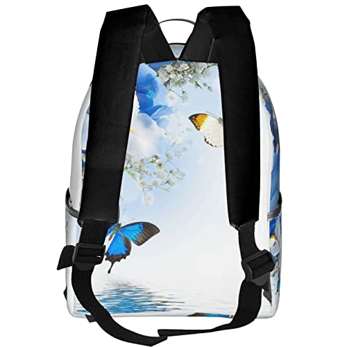 Sac de travail BAFAFA imprimé floral grand volume avec compartiment PC portable