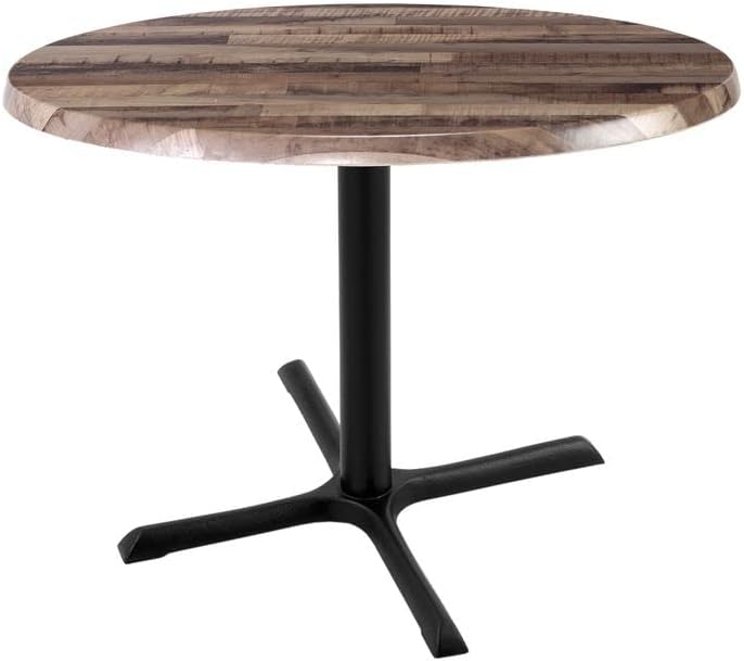 Holland Bar Stool Co. OD211-3030BWOD30RRustic Tall OD211 Season 30" Diameter Rustic Top Indoor/Outdoor Table