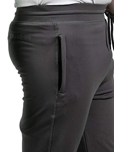 Image of Slim Fit Track Pant with Zipper Pockets