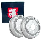 2x JP Group Bremstrommeln Ø200mm hinten