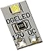 Ogeled LED Module 10 X 12V 3030 SMD PCB 0,6W highpower Platine 12-14V DC (Kaltweiß)