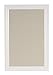 DesignOvation Bosc Framed Pinboard, 18.5X27.5, White