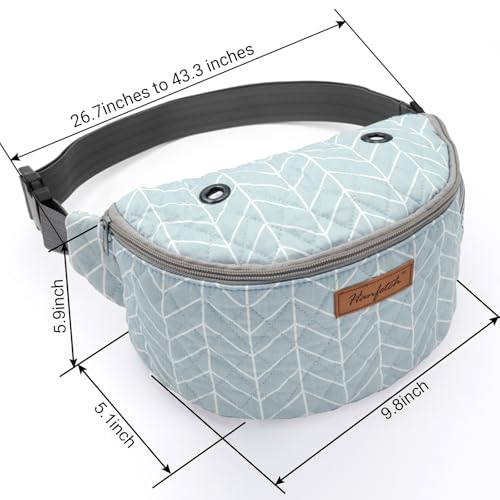 Image of Yarn Crossbody Waist bag Small Yarn Storage Organizer for Yarn Skeins-Organizer for Crochet Hooks and Accessories