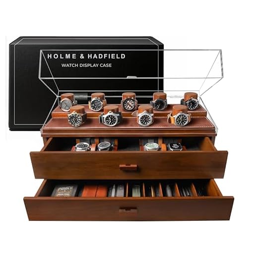 Premium 17 Slot Wooden Watch Box