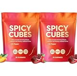 2 pezzi, caramelle gommose al peperoncino, formula naturale per supportare la vitalità e l'equilibrio generali, promuovere il rilassamento, non OGM