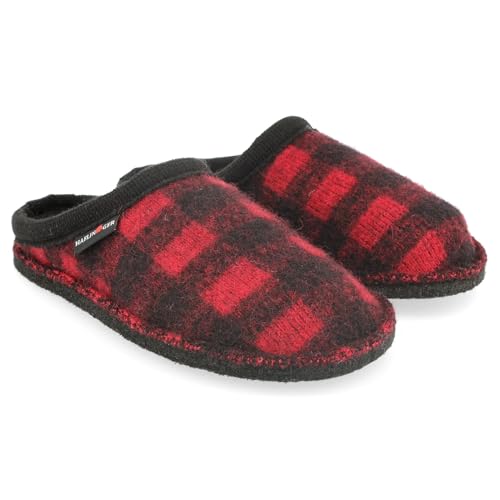 HAFLINGER Plaid Slippers