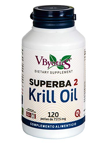 Superba Krill Oil (Aceite de Krill) 120 perlas de Vbyotics