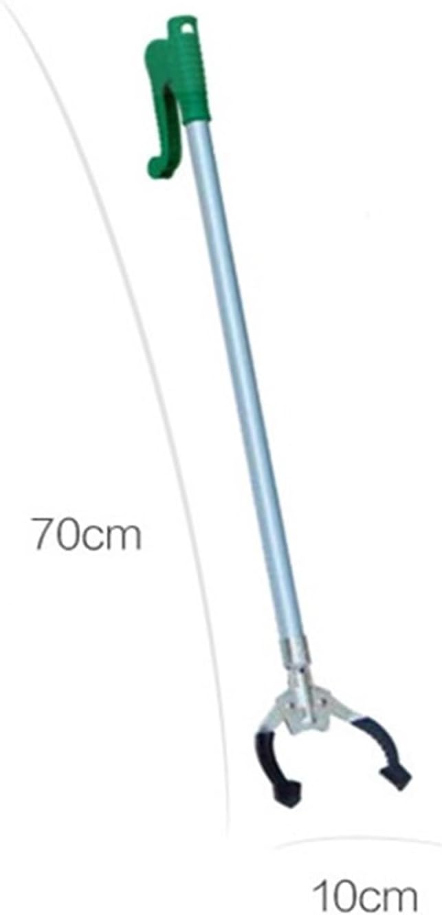 Reacher Grabber Tool Trash Picker Multifunctional Long Reacher Grabber Gripper and Reaching Tool Aluminum Alloy Picker(70x10cm)