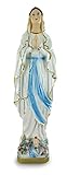 Statue der Madonna von Lourdes 30 cm. Figur aus Gips und von Hand bemalt von italienischen Handwerkern. Die Qualität und Detail in Malerei der Statue, machen jedes Opera einzigartig und wertvoll.