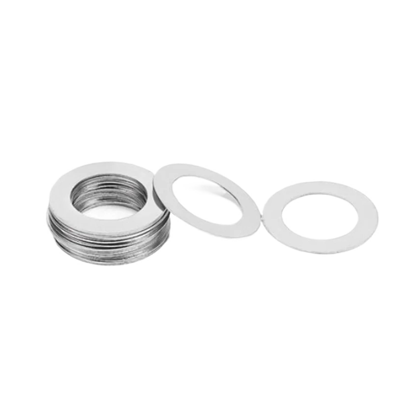 Rondelle in acciaio inossidabile, 10/100 pezzi M3 a M40 0,1 mm 0,2 mm 0,3 mm 0,5 mm 1 mm Rondella piatta in acciaio inossidabile Guarnizione di regolazione ultra sottile ad alta precisione(M30x40 10pc