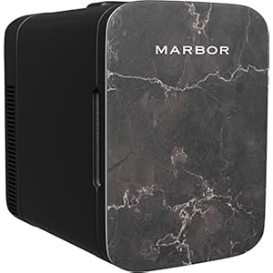 Marbor FW210 Pro – 10L Mini Fridge – Voor skincare, eten, drinken en medicijnen – 10 Liter – Black Edition