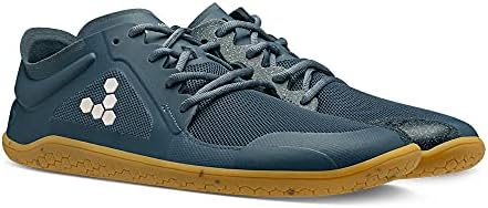 Vivobarefoot Primus Lite III, Womens Vegan Light Breathable Shoe with Barefoot Sole Deep Sea Blue