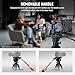 NEEWER Video Tripod with Fluid Head, Heavy Duty Aluminum Compact Portable Camera Tripod Stand for DSLR Camcorder Compatible with DJI Gimbals Compatible with Manfrotto QR Plates, Max Load 13.2 lb, TP73