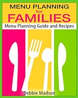 Menu Planning For Families: With Over 100 Kid Friendly Dinner Recipes 1519161565 Book Cover