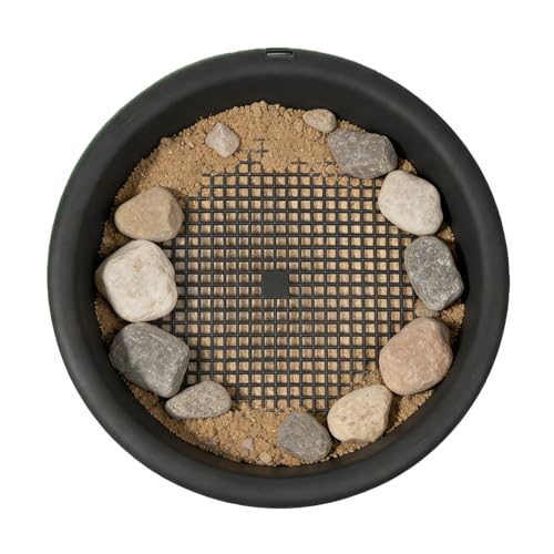 Bandeja De Búsqueda De - Herramienta De Prospección De ABS 31 X 24 X 8,5 Cm 180 G, Equipo De Búsqueda De | De Tamiz River Stream Gold Find para Caza De Tesoros, Geología, Prospecci