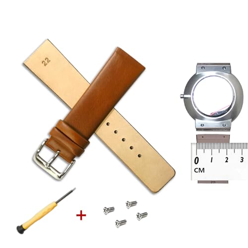 Bracelet montre cuir Skagen Bering avec vis élégance premium