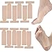Turf Toe T-Straps - Moleskin Adhesive Toe Straighteners for Injuries of Big Toe (7 pcs)