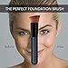 Foundation Brush, Flat Top Kabuki Foundation Brush for Liquid Makeup, Cream, Powder, Travel Size Face Foundation Blending Makeup Brushes (131)…