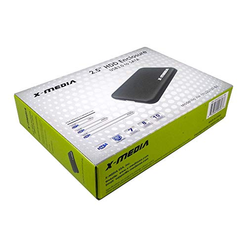 Caja Externa USB 3.0 para Disco 2.5" SATA X-MEDIA miniatura 6