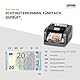 ratiotec rapidcount S 575 Banknotenzählmaschine für gemischte Banknoten mit Wertermittlung in schwarz