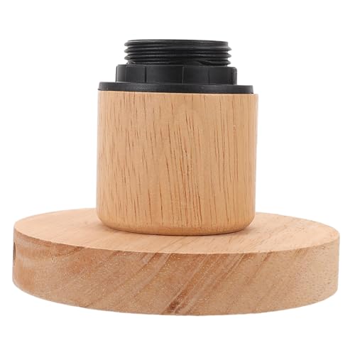 Ciieeo Base De Portalámparas De Madera Reemplazo Para Lámparas Colgantes y Luminarias Para Proyectos De Iluminación Diy Interiores