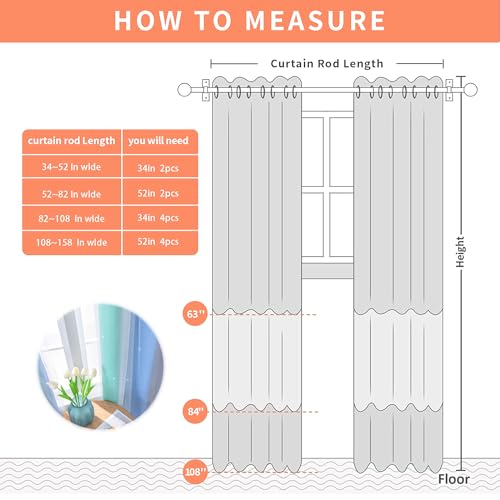 Image of XiDi Girls Curtains for Bedroom 96 Inches Long 2 Panels Blue Green Grey Ombre Rainbow Blackout Grommet Curtains for Little Girl Kids Room Decor Living Room, Princess Unicorn Wall Decals Drapes 52x96