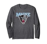 University of Maine Black Bears Distressed Primary Long Sleeve T-Shirt