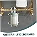 HOMOCONO Industrial Style Stainless Steel Soap Dispenser with Versatile Mounting Options No Drilling Shampoo Holder for Countertop Wall Installation Portable Trolley Soap Mount for Clean