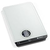 ➤Elegante y Duradera: Material de vidrio templado resistente a las manchas y de base versátil HIPS; Pulido con bordes de acabado redondos para la seguridad y una lectura clara y fácil de la pantalla LCD