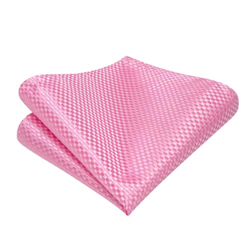Image of Dubulle Self Tie Bow Ties and Lapel Pin for Men Paisley Solid Mens Bowtie and Handkerchief Cufflinks Set Wedding