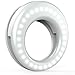 QIAYA Selfie Light Ring Lights LED Circle Light Cell Phone Laptop Camera Photography Video Lighting Clip On Rechargeable