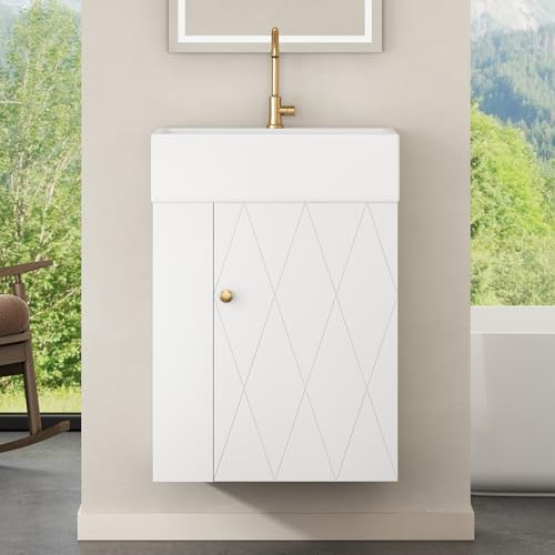 Merax 20" Floating Bathroom Vanity