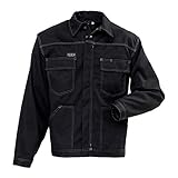 Poids : 275 g/m² J.A.K. 51021206 Series 5102 Veste, 65% Polyester/35% Coton, Noir, Taille 3XL