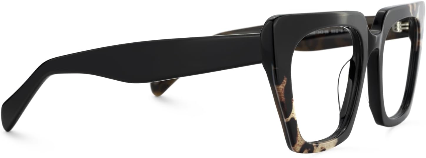 VOOGLAM Stylish Square Blue Light Blocking Glasses for Women Anti Eyestrain Dry Eyes Eyewear Sanna - Image 6