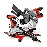 Einhell Cordless Sliding Mitre Saw 36V Power X-Change, 254mm Drag, LED, Laser Guide, 340mm Drag, 45° Mitre, +/-47° Bevel, Single Bevel Circular Saw, Without Battery TE-SM 36/10 Li