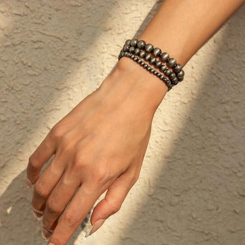 Harry and Henry Navajo Pearl Bracelet Navajo Pearls Jewelry for Women Turquoise Beaded Bracelets Trendy Western Jewelry Gifts Charimas Birthday4