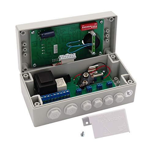 Wassermelder Schabus SHT 5000 230 V, 4 Eingänge, 9V-Batterieüberbrückung bei kurzen Stromaufall, Anschluss an BUS-System (EIB), Anschluss an externe Geräte