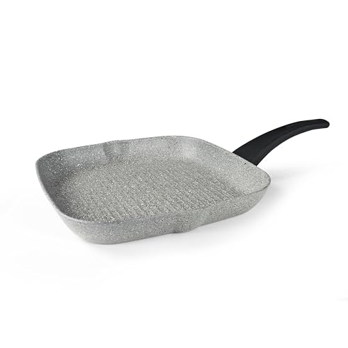 Dura Induction Tava, Yapışmaz, Çizilmeye Karşı Dayanıklı, İndüksiyon, Gaz ve Seramik Uyumlu, Grillpfanne 28 cm
