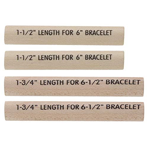 The Beadsmith Endless Loom Rod Set Accessory Pack By Deb Moffatt Hall, For 6 And 6.5" Bracelet, For Making Jewelry And Beading Bracelets #TOP1