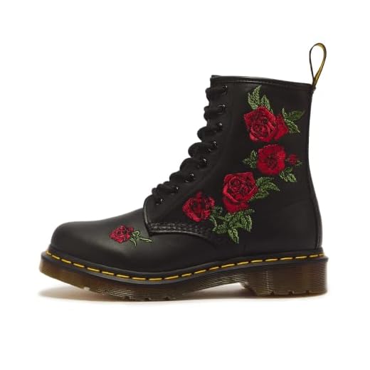 Dr. Martens Women's 1460 Vonda Fashion Boot, Black Softy T, 8