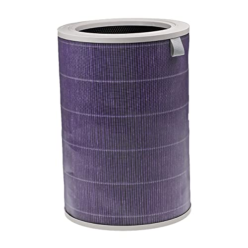 vhbw filtro HEPA compatibile con Xiaomi Mi Air Purifier 3C purificatore d'aria - Filtro di ricambio + filtro carboni attivi integrato, antibatterico