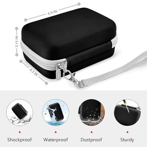 Estuche rígido para cámara 4K Leayjeen color negro miniatura 3