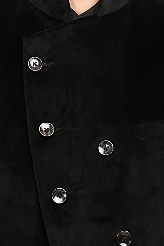 Image of WINTAGE Men's Velvet Grandad Collar Blazer