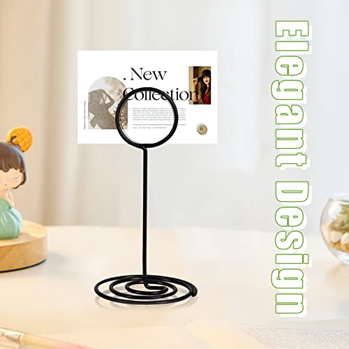 image for NERIUS Table Number Holders, Simple Table Sign Stand Place Card Holder