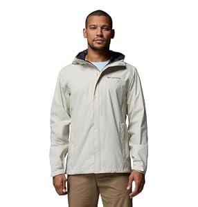 Columbia Men's Watertight 2 Jacket, Waterproof Rain Jacket, Dark Stone, L