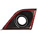 Flash2ning Interior A-Pillar Speaker Rings Cover Peach Wood Grain