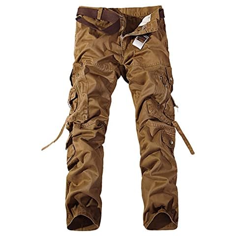 Dawwoti Pantalones Cargo Al Aire Libre para Hombre Cover