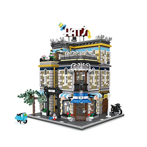 BANDRA Die Ecke Hut Laden Kompatibel mit Lego 3140+St DIY Architektur Bausteine Modell – Bild 7